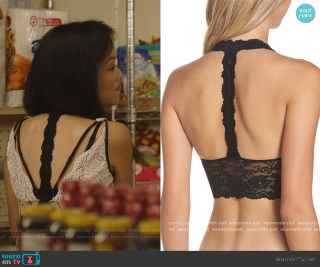 Free People Intimately FP Heartbreaker Longline Bralette worn by Janet (Andrea Bang) on Kims Convenience