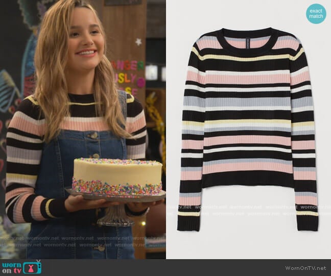 H&M Fine Knit Top worn by Lex (Jules LeBlanc) on Side Hustle