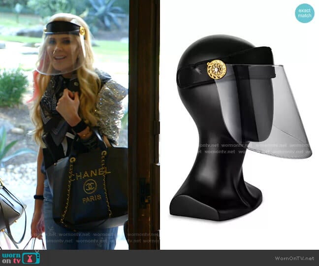 Bluestone Sunshields Hard Lens Clear Face Shield worn by Kameron Westcott on The Real Housewives of Dallas