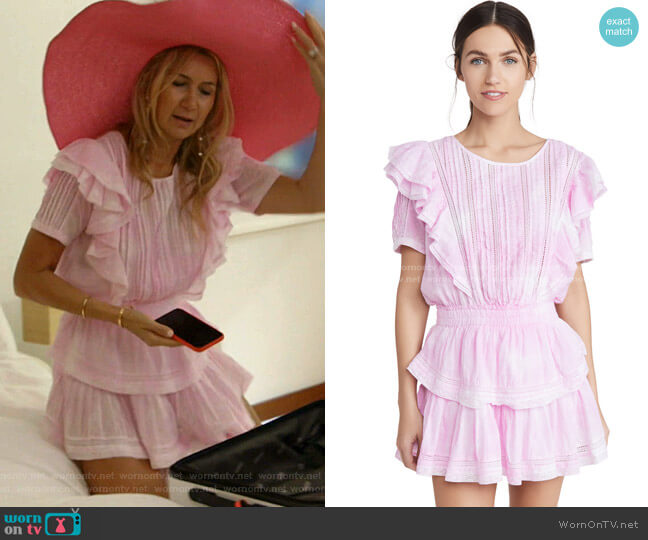 WornOnTV: Kary’s pink ruffle mini dress on The Real Housewives of ...