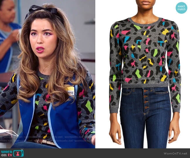 Alice + Olivia Rhodes Top worn by Cheyenne (Nichole Bloom) on Superstore