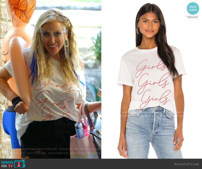 Show Me Your Mumu Thomas Tee worn by Stephanie Hollman on The Real Housewives of Dallas