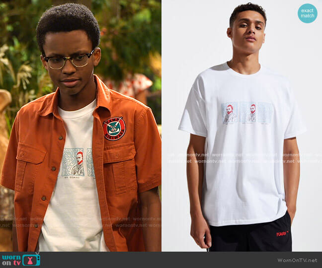 Altru Apparel Van Gone Tee worn by Noah Lambert (Israel Johnson) on Bunkd