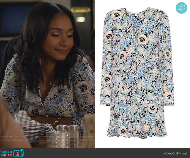 Veronica Beard Riggins Dress worn by Layla Keating (Greta Onieogou) on All American