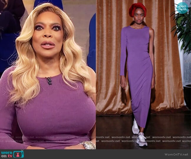 Victor Glemaud 2020 Fall Collection worn by Wendy Williams on The Wendy Williams Show