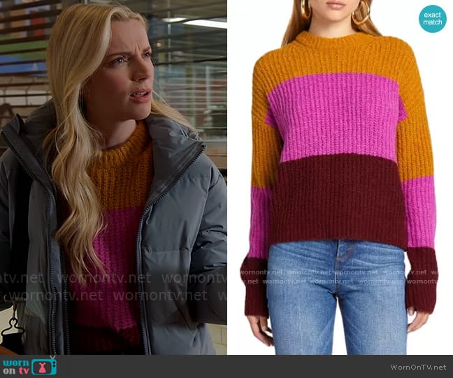 A.L.C. Robertson Sweater worn by Sylvie Brett (Kara Killmer) on Chicago Fire