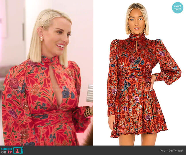 Alexis x Revolve Jazmina Dress worn by Whitney Rose on The Real Housewives of Salt Lake City