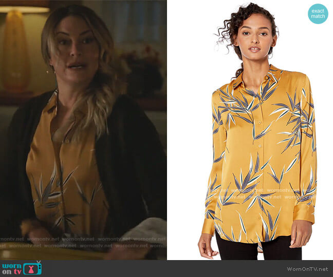 Equipment Floral Essential Shirt worn by Alice Cooper (Mädchen Amick) on Riverdale