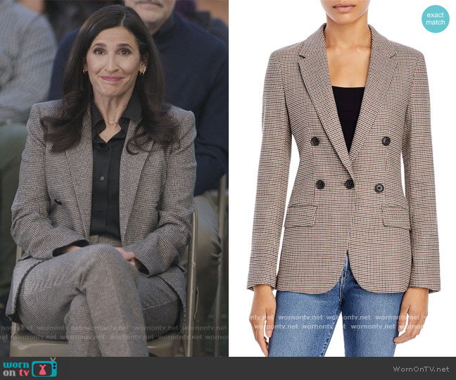 Frame 70s Blazer worn by Delia (Michaela Watkins) on The Unicorn