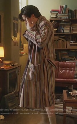 Jughead’s stripe robe on Riverdale