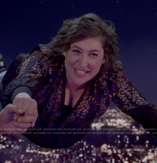 Kat’s floral dream sequence blouse on Call Me Kat