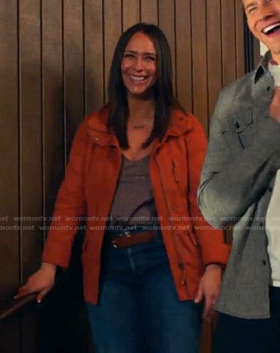 Maddie’s orange jacket on 9-1-1
