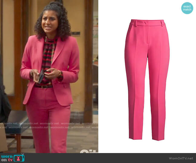 Opaco Pants Weekend Max Mara worn by Mikaela Shaw (Vella Lovell) on Mr Mayor