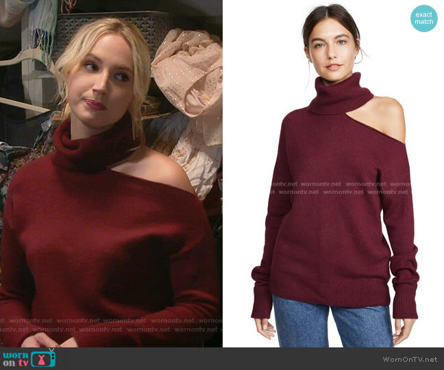 Paige Raundi Sweater worn by Mandy Baxter (Molly McCook) on Last Man Standing