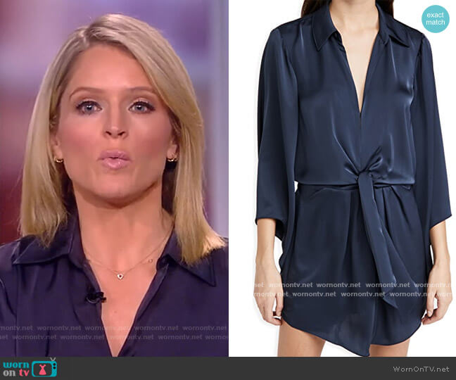 Ramy Brook Penny Dress worn by Sara Haines on The View