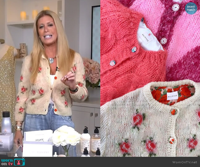 Reloved Vintage Sweater worn by Jill Martin on Today