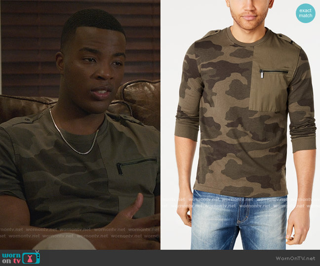 Sean John Knit Flight Shirt