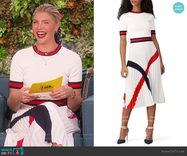 Ted Baker Fynlie Dress worn by Amanda Kloots on The Talk