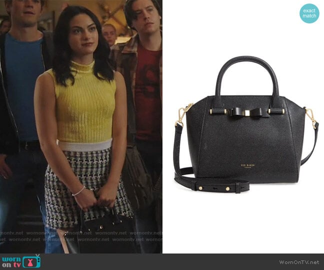 Ted Baker Janne Pebbled Leather Tote worn by Veronica Lodge (Camila Mendes) on Riverdale