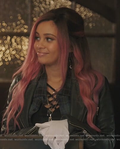 Toni’s crescent star earrings on Riverdale