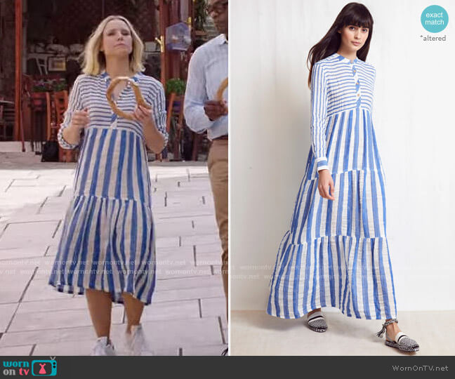 by Warm - Pre-fall 2019 Collection worn by Eleanor Shellstrop (Kristen Bell) on The Good Place