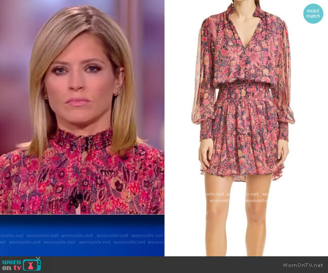 A.L.C. Silvie Dress worn by Sara Haines on The View