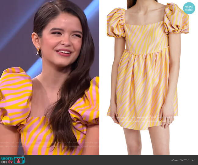 Azeeza Kam Zebra Dress