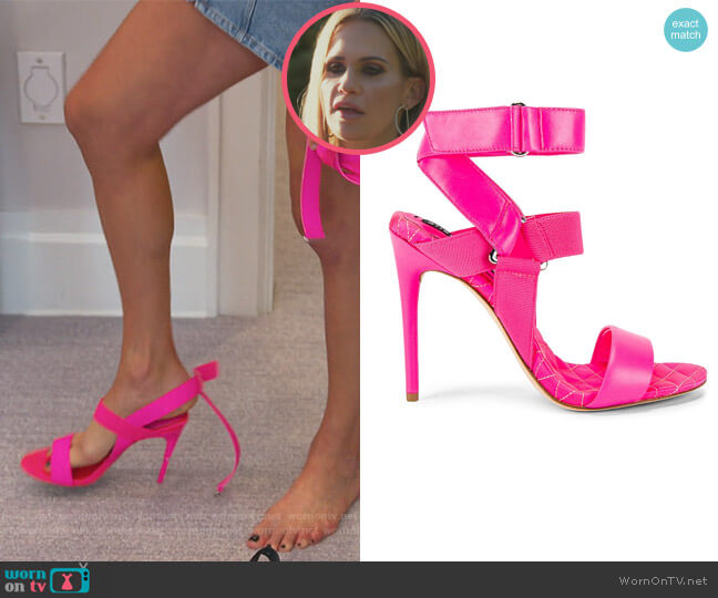 Alice + Olivia Talene Heel worn by Jackie Goldschneider on The Real Housewives of New Jersey