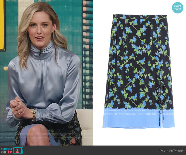 Altuzarra Midi Skirt worn by Tami (Taylor Louderman) on Kenan
