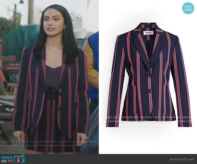 BB Dakota Put A Pin In It Blazer worn by Veronica Lodge (Camila Mendes) on Riverdale