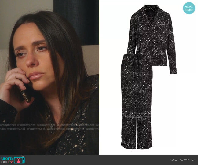 Rails Clara Pajama Set worn by Maddie Kendall (Jennifer Love Hewitt) on 9-1-1