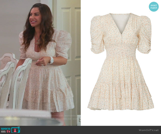 Cleobella Sadie Mini Dress worn by Jennifer Aydin on The Real Housewives of New Jersey