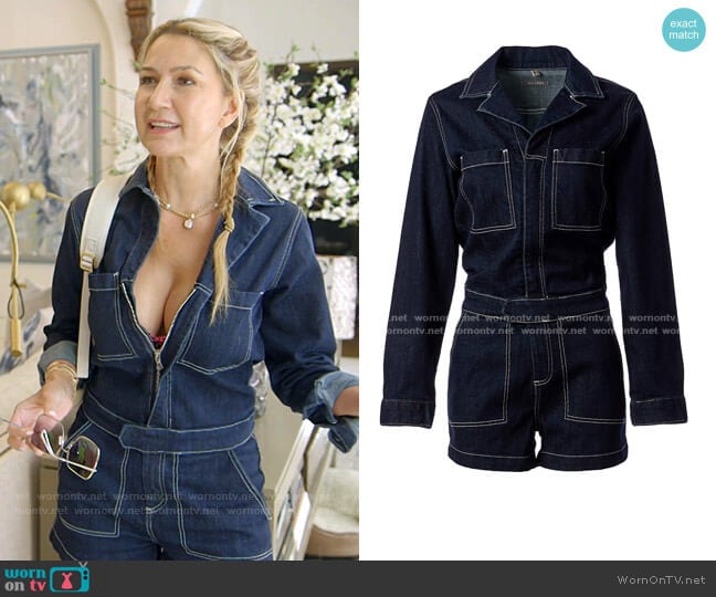 DL1961 Hannah Romper worn by Kary Brittingham on The Real Housewives of Dallas