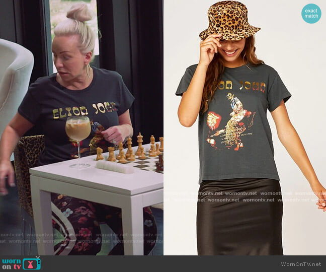Daydreamer Elton John Bennie and the Jets Vintage worn by Margaret Josephs on The Real Housewives of New Jersey