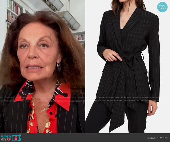 Diane von Furstenberg Olisa Belted Blazer