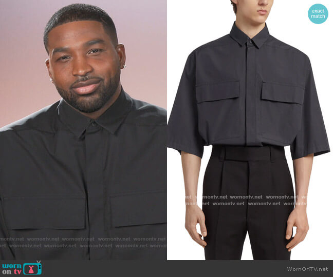 Fear of God X Ermenegildo Zegna Oversized Short Sleeve Shirt