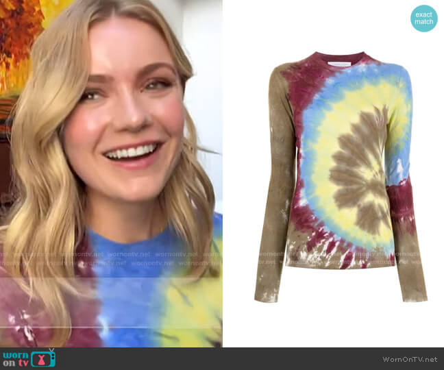 Gabriela Hearst Miller Tie-Dye Cashmere Sweater