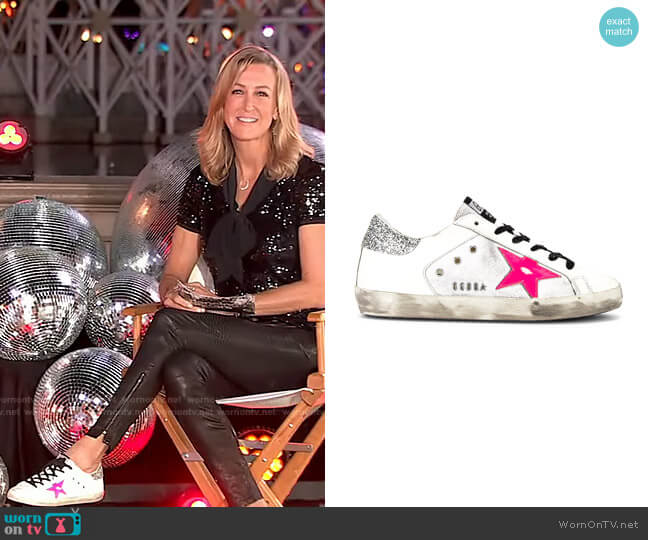 Golden Goose Superstar Sneaker worn by Lara Spencer on Good Morning America