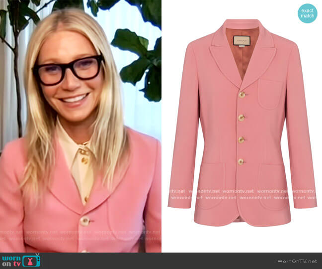 Gucci Stretch-cady blazer