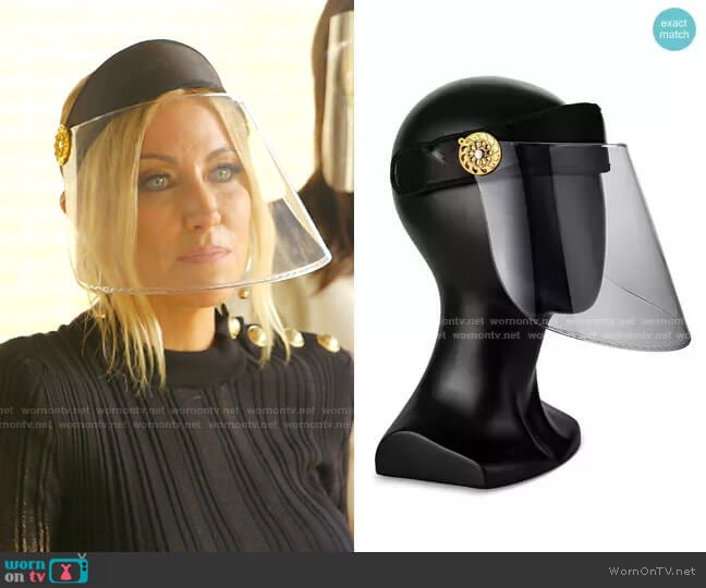 Bluestone Sunshields Hard Lens Clear Face Shield worn by Stephanie Hollman on The Real Housewives of Dallas