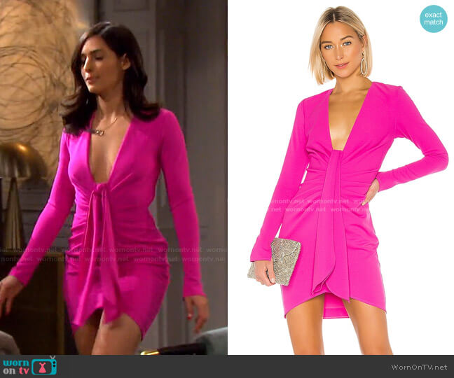 Katie May Next Round Dress worn by Gabi Hernandez (Camila Banus) on Days of our Lives
