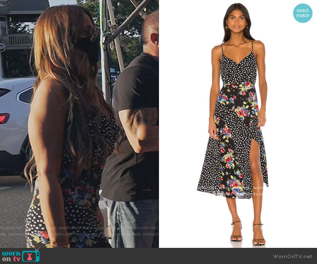 Likely Saige Dress worn by Dolores Catania on The Real Housewives of New Jersey