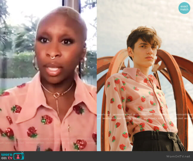 Lirika Matoshi Strawberry Shirt