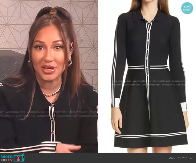 Ted Baker Sofiyya Dress worn by Adrienne Houghton on The Real
