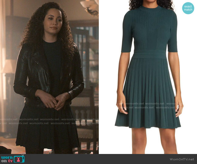 Ted Baker Olivinn Dress worn by Macy Vaughn (Madeleine Mantock) on Charmed