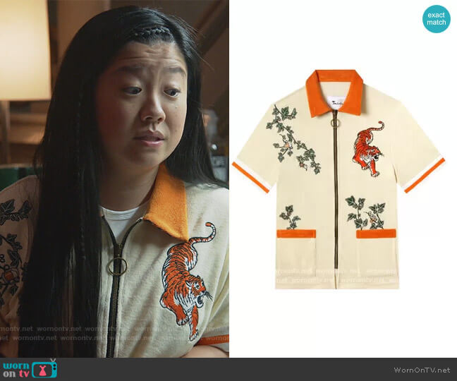 Tombolo Crouching Tiger Hidden Beverage worn by Alice Kwan (Sherry Cola) on Good Trouble