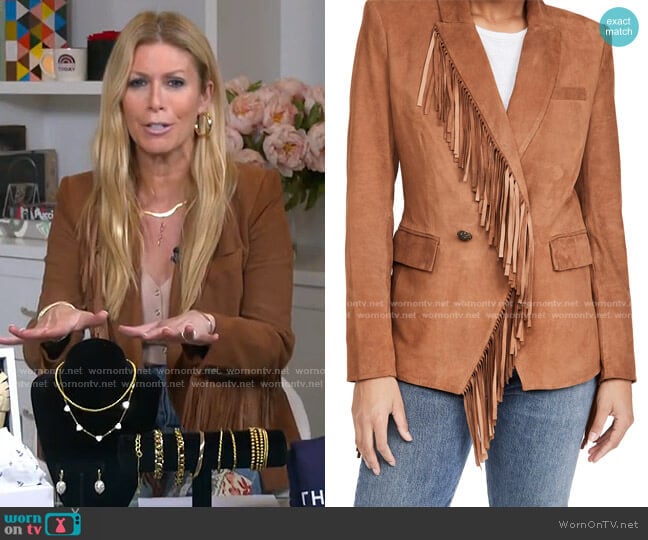 Veronica Beard Pali Dickey Jacket worn by Jill Martin on Today