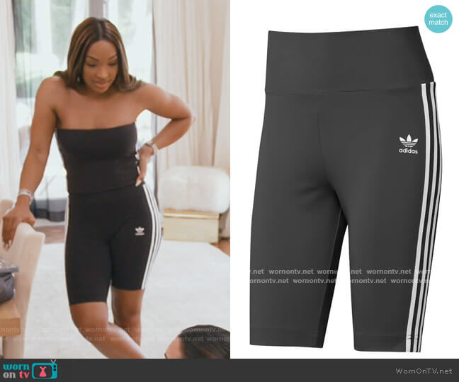 Adidas High Waist Bike Shorts