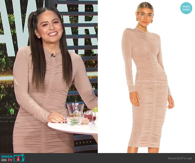 A.L.C. Ansel Dress worn by Erin Lim on E! News