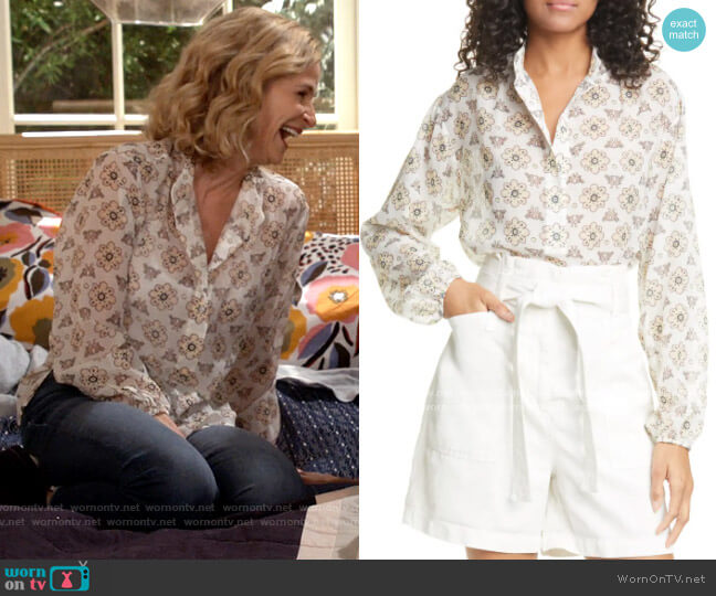 A.L.C. Meghan Top worn by Jean Raines (Kyra Sedgwick) on Call Your Mother